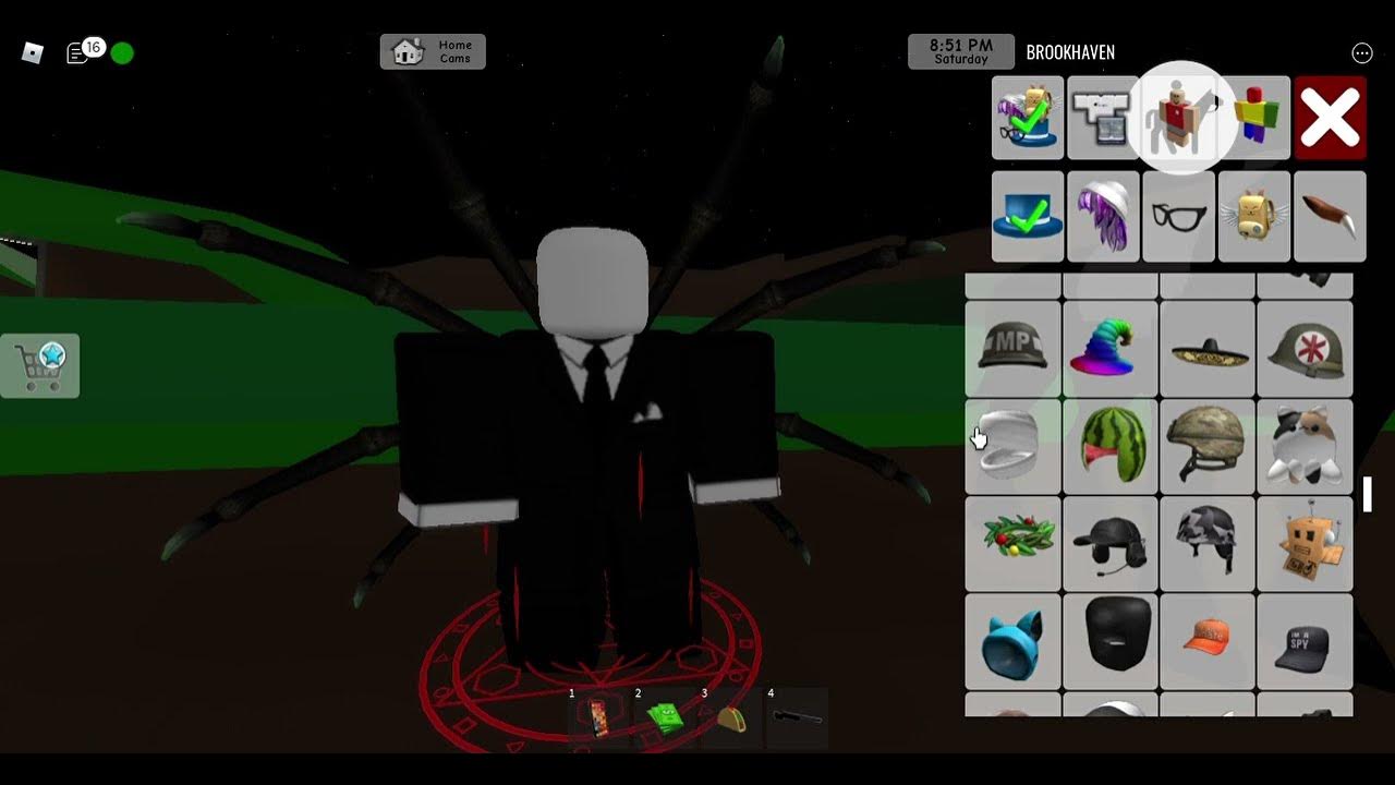 Slender Man is Attacking Area 51 - Roblox