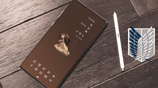 Attack On Titan | Best Nova Launcher Setup #277 | AOT | Anime screenshot 4