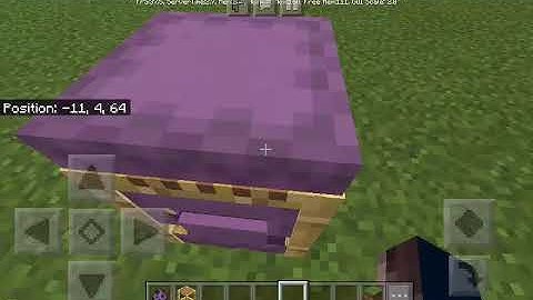 Shulker with a scaffolding