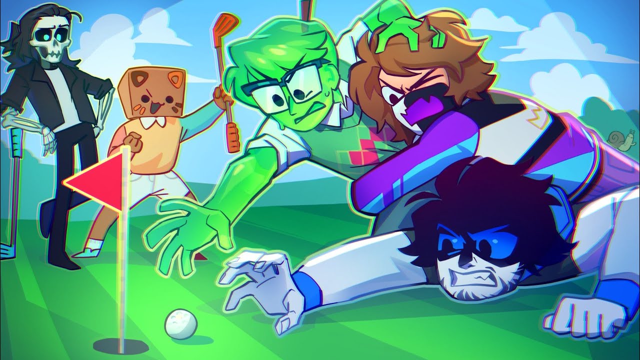 Golfing With My Friends!