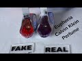 Fake vs Real Euphoria Calvin Klein Perfume