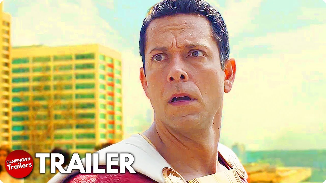 Shazam Fury Of The Gods Trailer 2: Zachary Levy and Lucy Liu Face