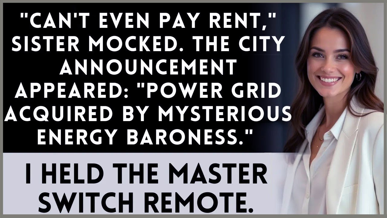 At The Family Meeting, Sister Called Me Poor—Then Her Building Lost Power