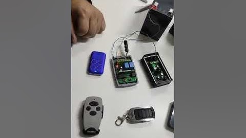 YET2130 how to copy CAME,Doorhan,leanring code remote? And how to work with receiver after copied?