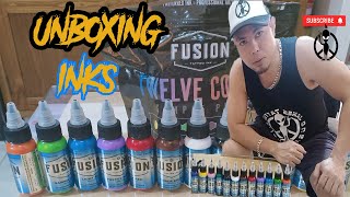 Unboxing Fusion inks
