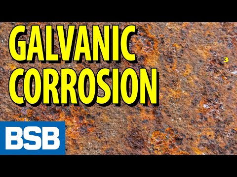 Video: Er galvanisk korrosion det samme som elektrolyse?