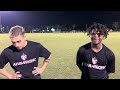 Azusa pacific mens soccer postgame interview gabriel oropeza  musa yansaneh