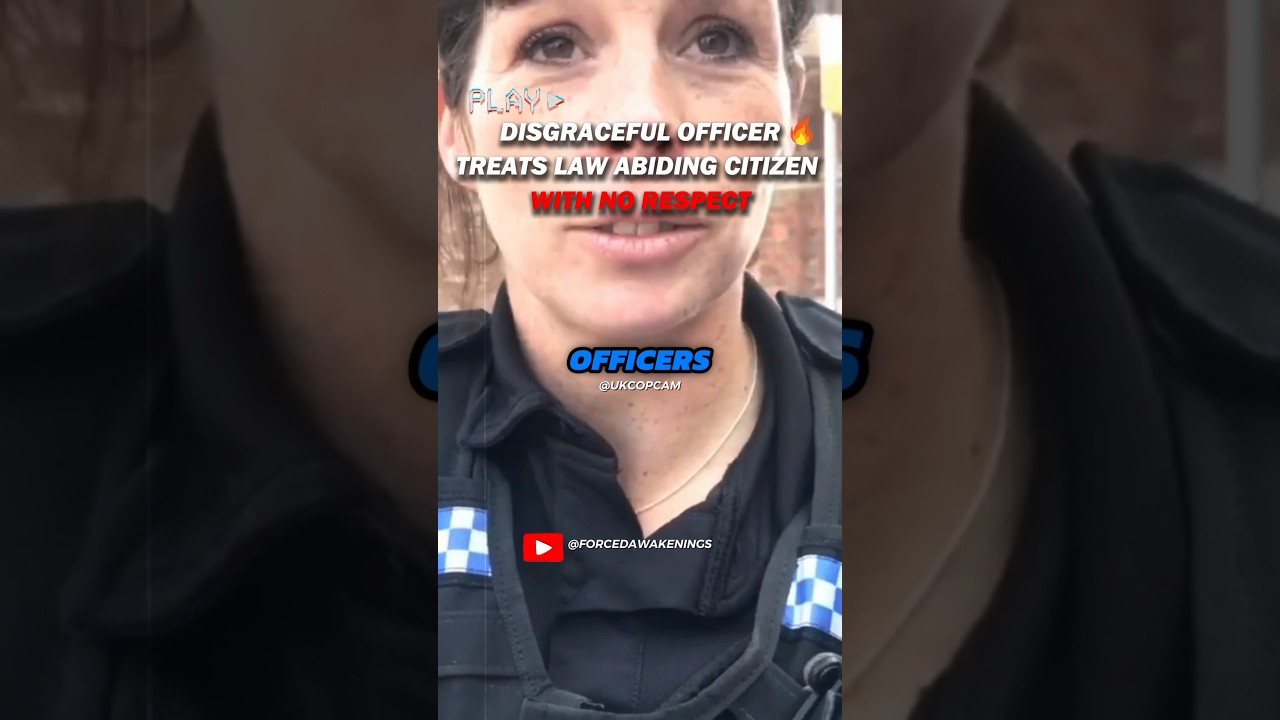 Rude Copper Disrespects Citizen