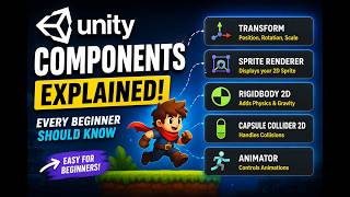 Unity Beginner Guide: Components Explained Simply