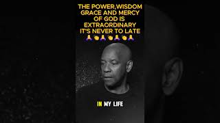 Denzel Washington I Was Put on This Earth To Share the Grace Of God. #denzelwashington #shorts #god