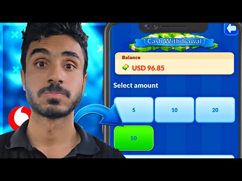 4532 جنية من لعبة الألوان   والسحب عن طريق فودافون كاش