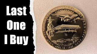 Bronze Medal pickup from the US Mint - pre-price hike