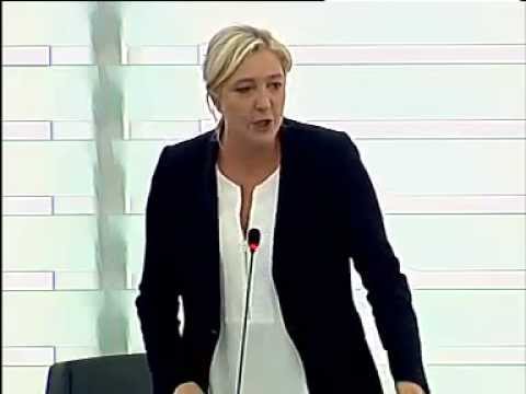 Intervention de Marine Le Pen au Parlement européen sur la réunion du Conseil européen