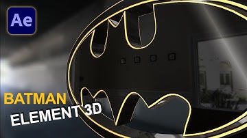 Element 3D Logo Animation in After effects Tutorial