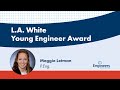 2023 la white engineer award meggie letman peng