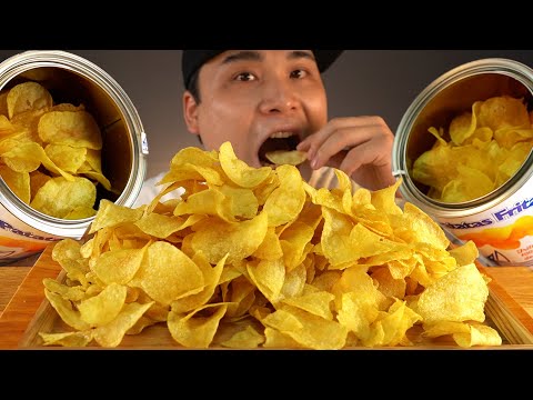 <strong>가장비싼</strong> 감자칩 먹방~!! 리얼사운드 ASMR social eating Mukbang(Eating Show)