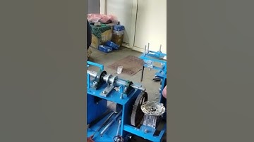 GD Chain Link Locking Unit  #chainlinkfence  #chainlinkfencemachine
