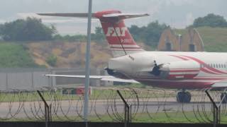 台中清泉崗機場飛機起降