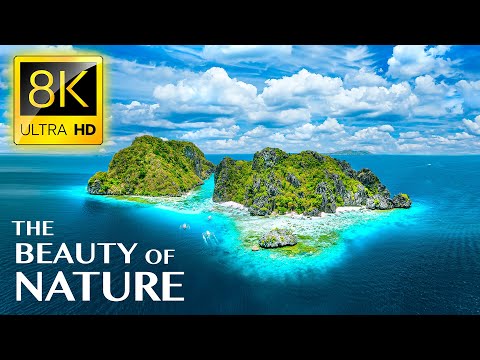 THE BEAUTY OF NATURE Tour Around The World with Natural Places and Real Sounds