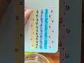 bullet journal for students#shorts #ytshorts  #bulletjournal #bujo #journaling #satisfying