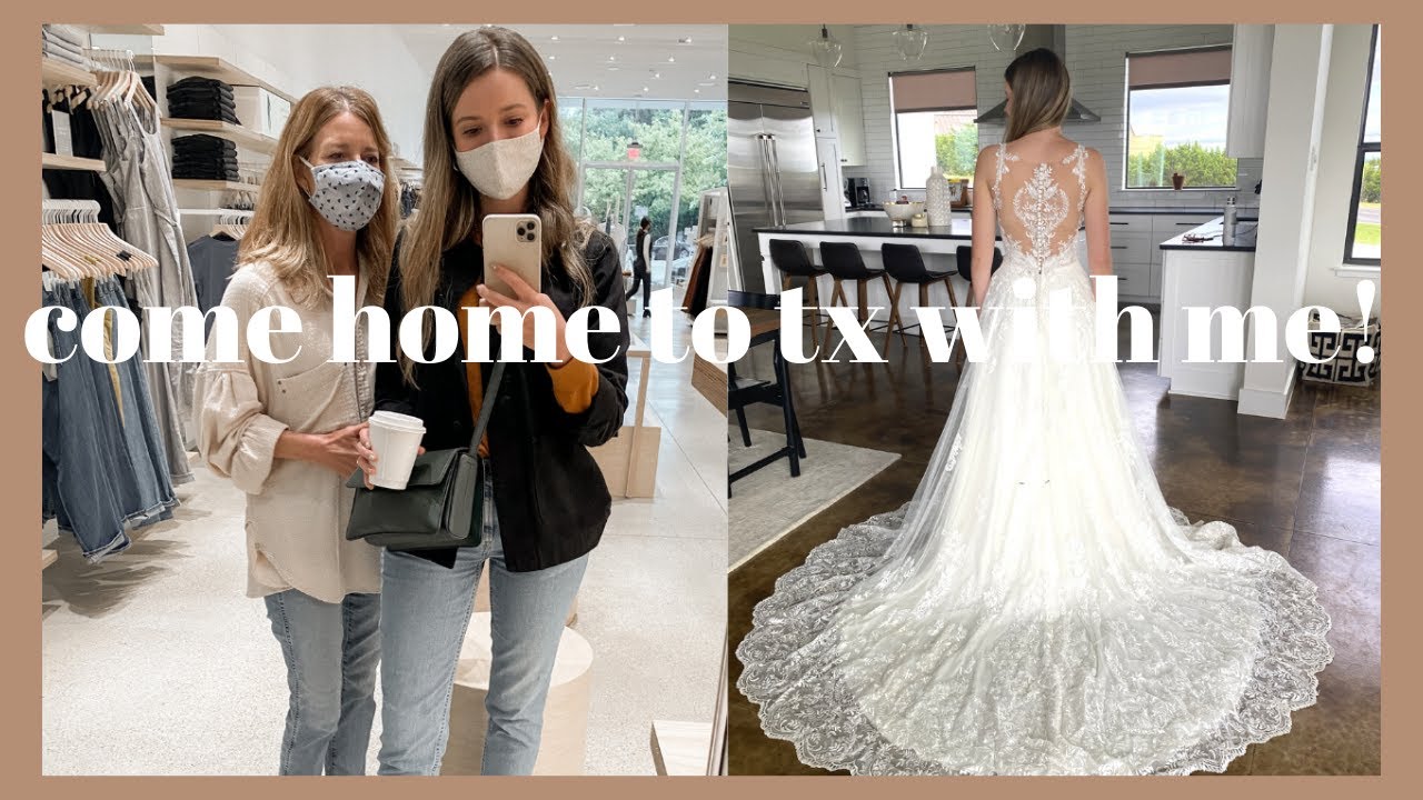 Texas Vlog | Trying on my Wedding Dress, Exploring Austin, Getting my Hair Done & MORE!