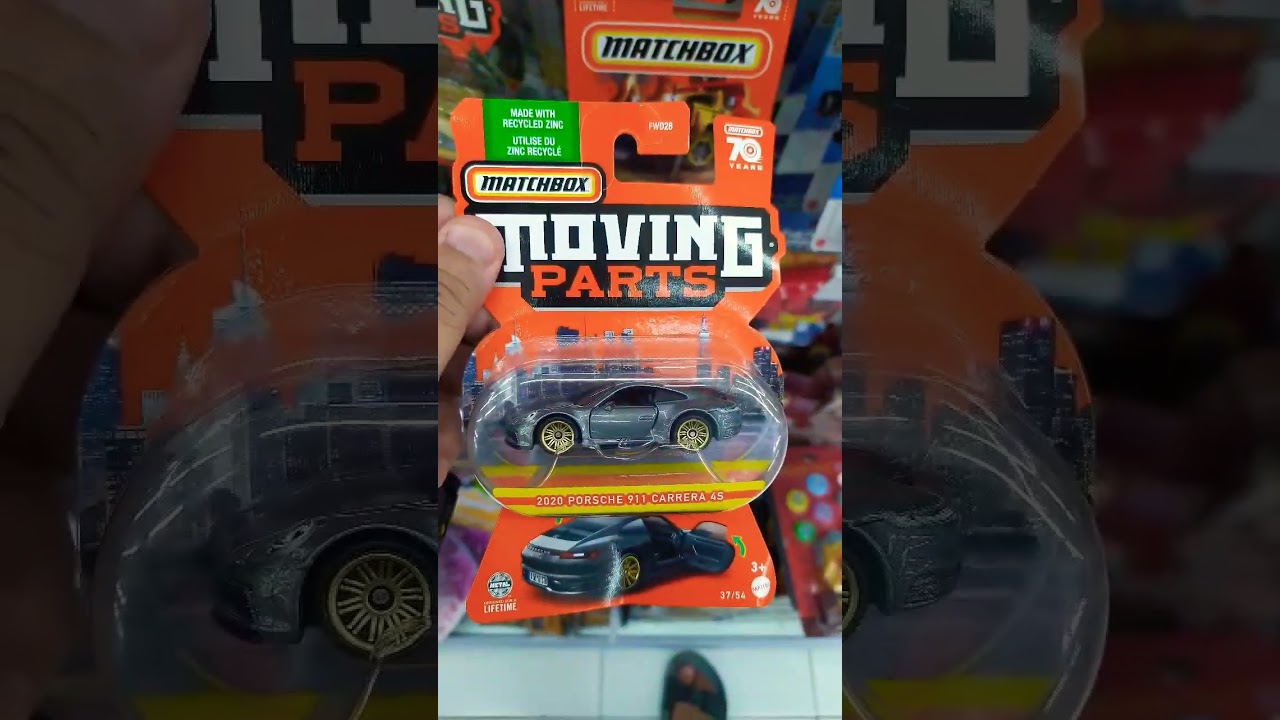 Matchbox Moving Parts 2020 Porsche 911 Carrera 4s 🤩🥳👌 Nice color and casting 👌🥳