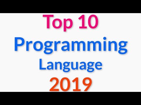 Top 10 Programming Languages in 2019