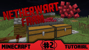 Minecraft NetherWart Automatic Farm Tutorial