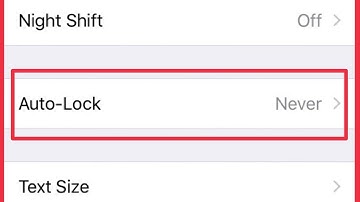 Display Auto Lock Settings And Select Time in iPhone 5,6s,7,8