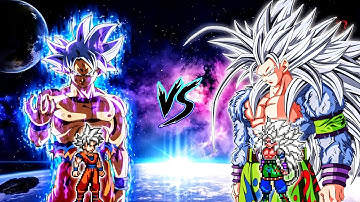 Goku DBS V3.5 MUI OP Buff (New) VS Goku MUI 5 OP in Jump Force Mugen