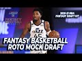 NBA Fantasy Basketball Mock Draft | 8 Category Roto 12 Team