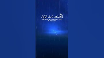 سورة الفرقان الآية 63 و 64 و 65 بصوت القارئ محمد الفقيه