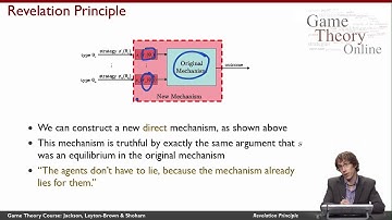 Game Theory Part 2  2 03  Revelation Principle