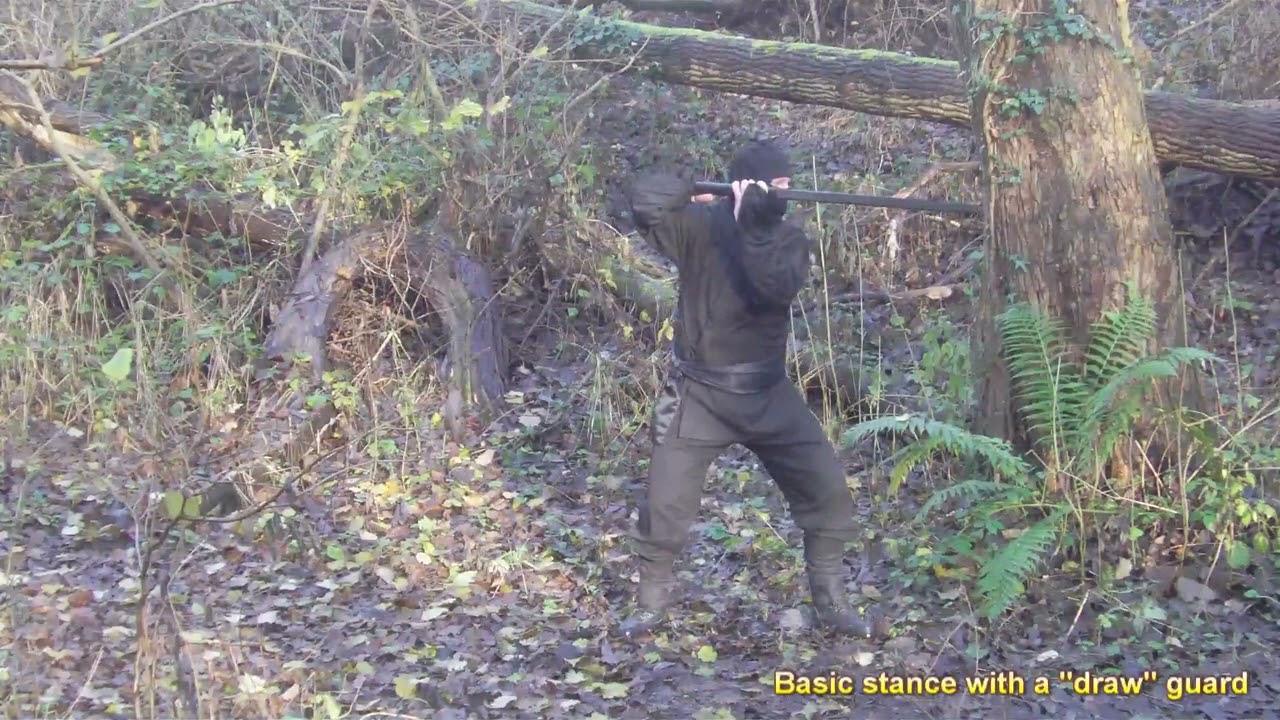 Ninja Sword - The Stance and the Basic Positions
