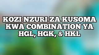 KOZI NZURI ZA KUSOMA KWA COMBINATION YA HGL, HGK, & HKL,