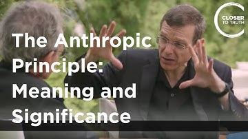 Avi Loeb - The Anthropic Principle: Meaning and Significance
