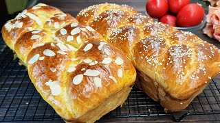 📍ΠΑΣΧΑΛΙΝΆ ΤΣΟΥΡΈΚΙΑ 2026🎖Τόσο αφράτα και με Ινες δεν έχω δοκιμάσει στη Ζωή μου👌Greek Easter Bread 😋