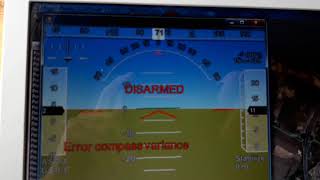 Heading Orientation in HUB of Mission Planner. Error compass variance. Pixhawk