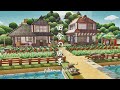 ぽこあポケモン | 日本家屋と田舎の街並み | How to Build Japanese Houses | Rice Fields | Pokopia