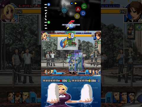 Hinako glitch + combo infinito #KOF2001 #KingOfFighters #SNK #Shorts #Gaming #KOF