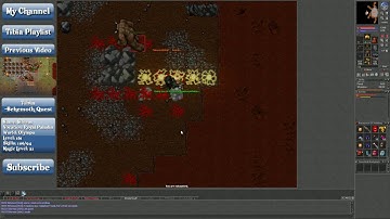 Lets Play Tibia: Stonecracker Task Boss. (ENG)