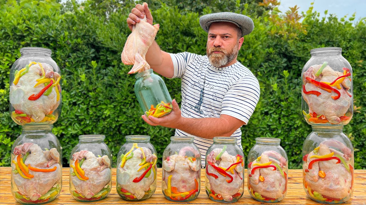 ⁣Lunch in a Jar of Chicken and Rice! An Amazing Dish for All Occasions