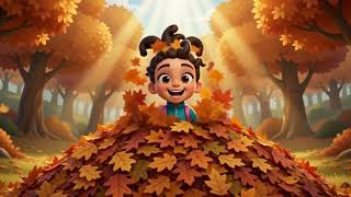 Lizzy’s Epic Leaf Pile Dive! 🍁 screenshot 2