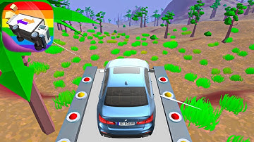 Crash Delivery! Destruction & smashing flying car - BMW M550i sedan UNLOCKED - Android//iOS MAX LVL