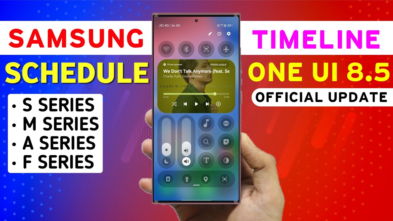 Samsung One Ui 8.5 Update Official : Schedule (Timeline) 🔥 | S24,S25,S24 Fe,A55,A35,S23,S21 Fe,A17