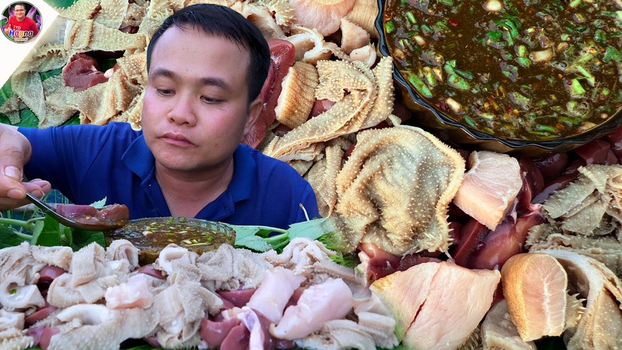 เครื่องในเน้นๆ โพดโพโลภา สามสิบกลีบไข่หลัง แจ่วสูตรซดแซ่บจ้วดคัก