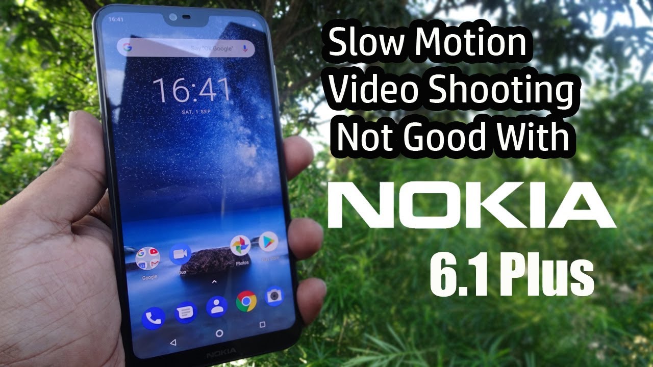 Slow Motion Shooting With NOKIA 6.1 PLUS - YouTube