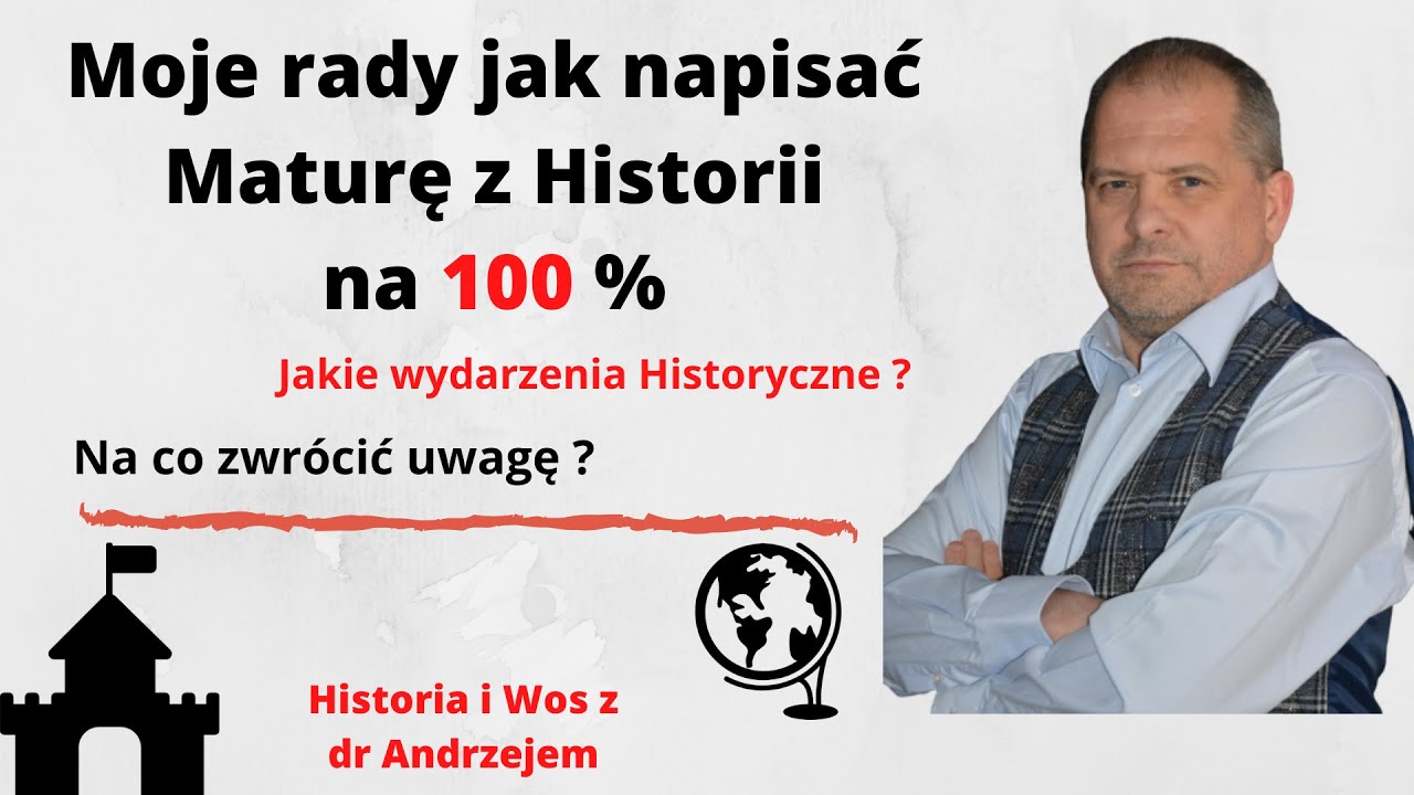 Matura z Historii: Poradnik ją dobrze napisać 📝 Moje rady i wskazówki
