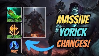 BUG FIXES INCOMING! Massive Yorick changes in SEASON 15!