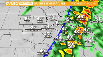 Austin weather: Live radar shows showers moving through Central Texas | KVUE